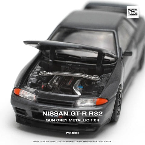 Nissan Skyline GT-R R32 Gun Grey Metallic